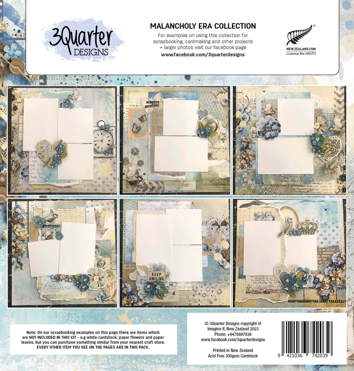 Melancholy Era 12x12 Collection Pack-2