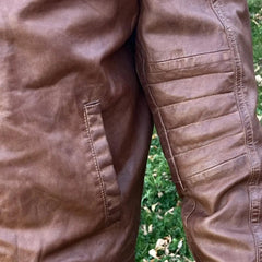 Men's Lamb Leather Four-Pocket Classic Jacket-4