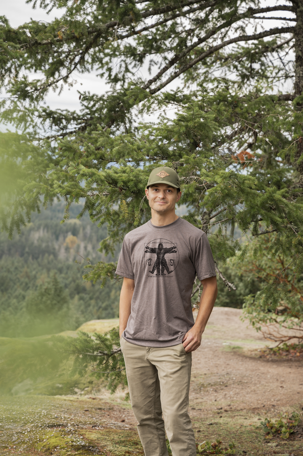 VITRUVIAN SASQUATCH - Unisex Eco Tee-2