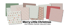 Merry Little Christmas Patterns 12x12 Paper Collection 30531-9