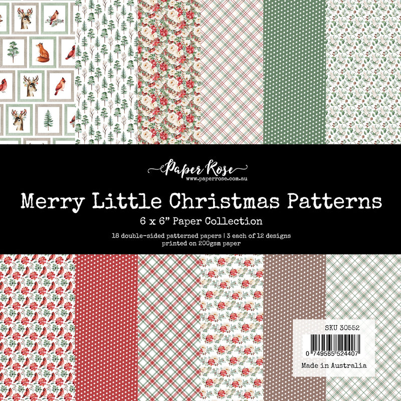 Merry Little Christmas Patterns 6x6 Paper Collection 30552-1
