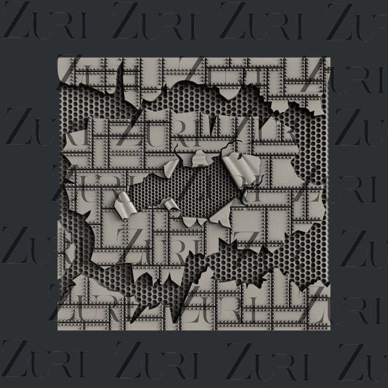 Zuri Designs Metal Plate-1