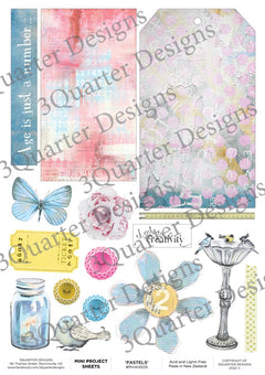 3Quarter Designs - Mini Project Sheet - Pastels-1