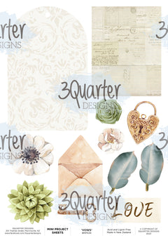 3Quarter Designs - Mini Project Sheet - Our Vows-1