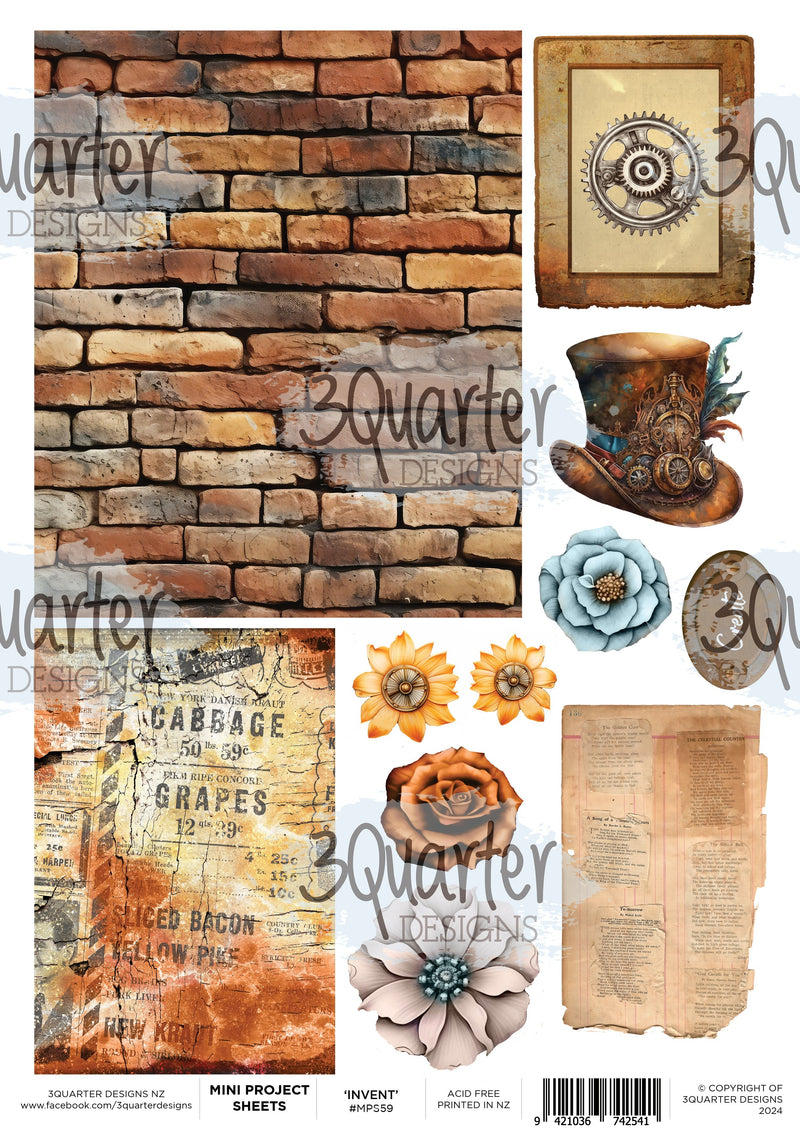 3Quarter Designs Invention Age - Mini Project Sheet-1