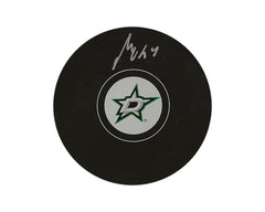 Miro Heiskanen Autographed Dallas Stars Autograph Model Puck-1