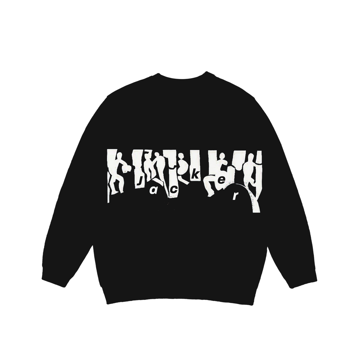 Jacker 'Mirror Maze' Knit Sweater - Black-1