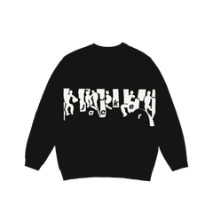 Jacker 'Mirror Maze' Knit Sweater - Black-1