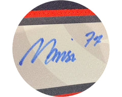 Michael Misa Autographed Saginaw Spirit Home Blue CCM Replica Jersey-2