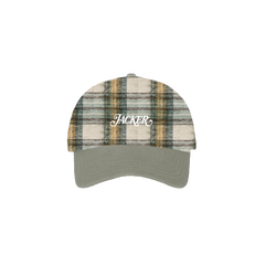 Jacker 'Mohair Tartan' Cap - Multi-1