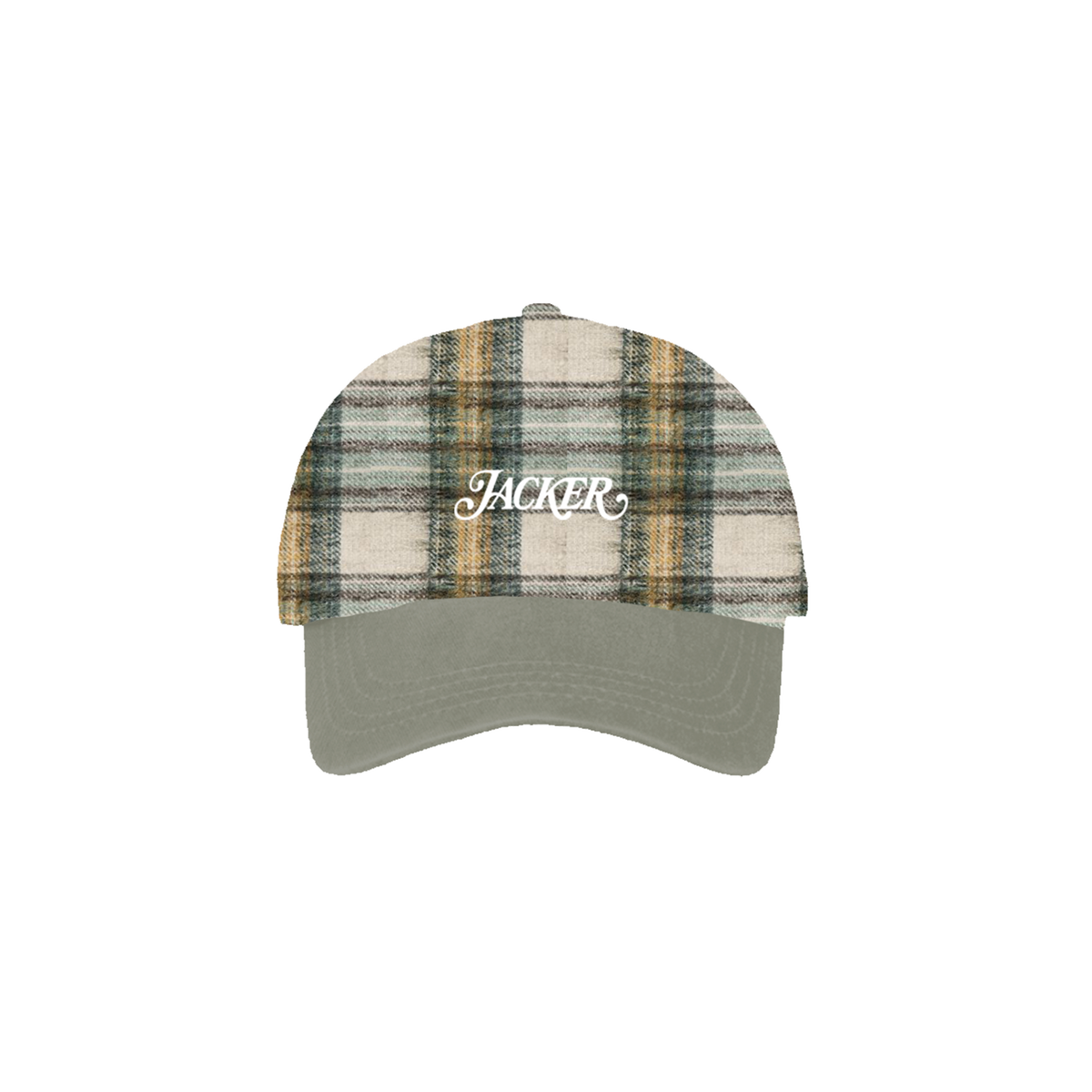 Jacker 'Mohair Tartan' Cap - Multi