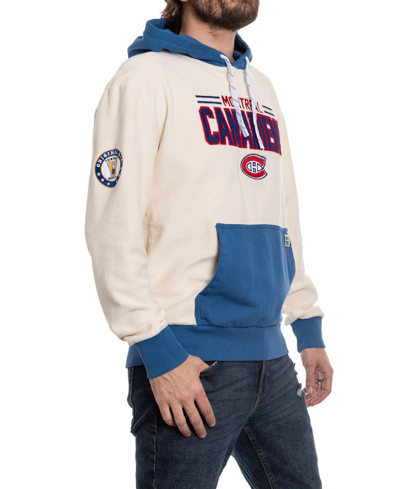 Montreal Canadiens NHL Unisex Reverse Terry Retro Premium Hoodie-2