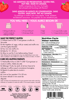 You Bake me Blush Muffin Mix - Gluten Free-3