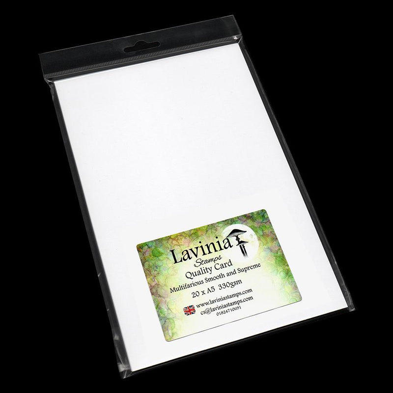 Multifarious Card A5 (5.8 x 8.3 in) white 20 sheets-1