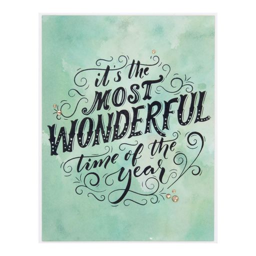 Most Wonderful Time Press Plate from the BetterPress Christmas Collection-4