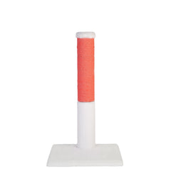 Noba Classic 28" Scratching Post - White Faux Fur-7