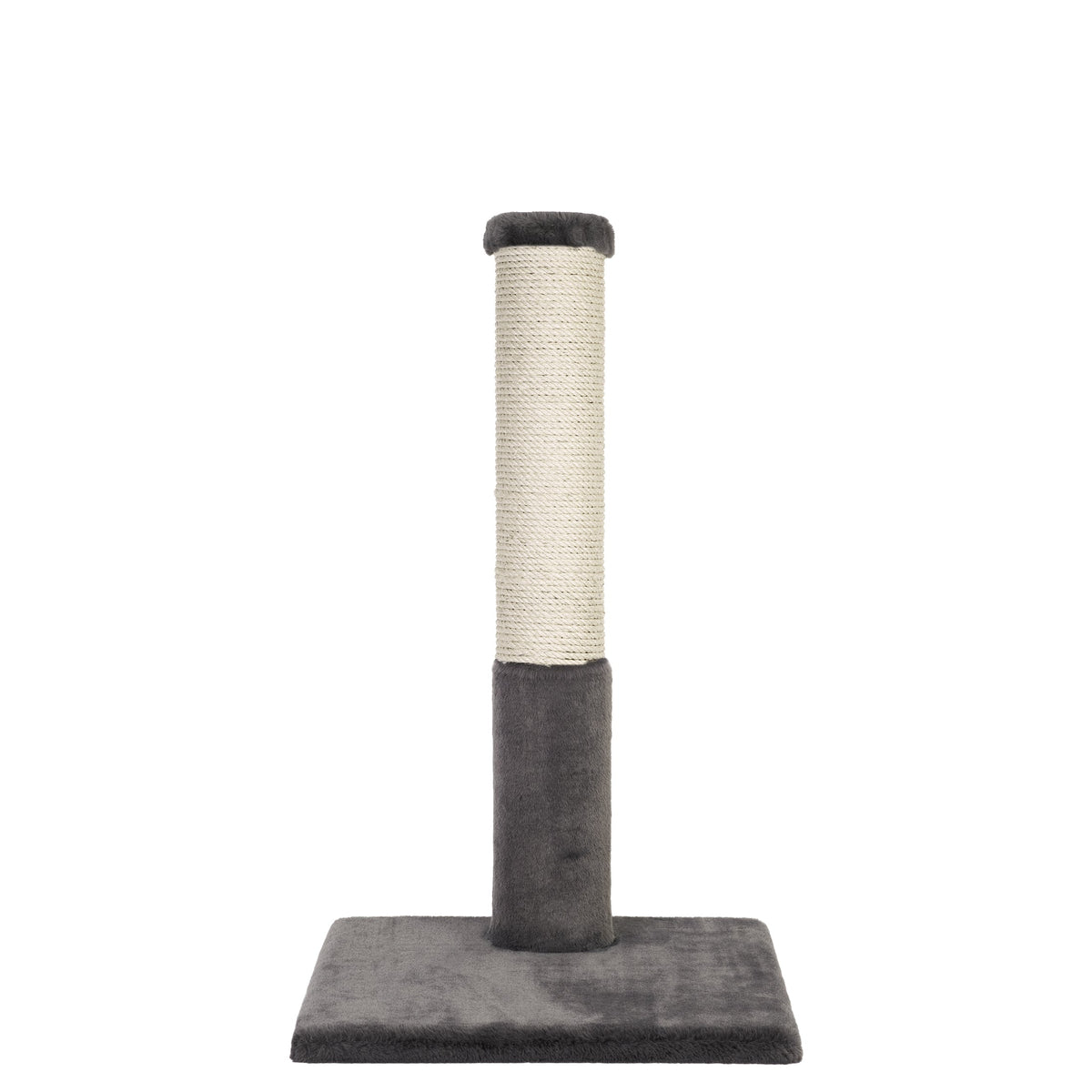 Noba Classic 28" Scratching Post - Grey Faux Fur-3