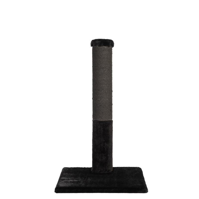 Noba Classic 28" Scratching Post - Black Faux Fur-3