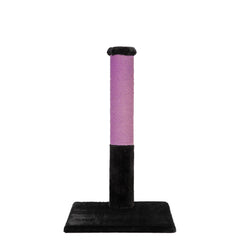 Noba Classic 28" Scratching Post - Black Faux Fur-5