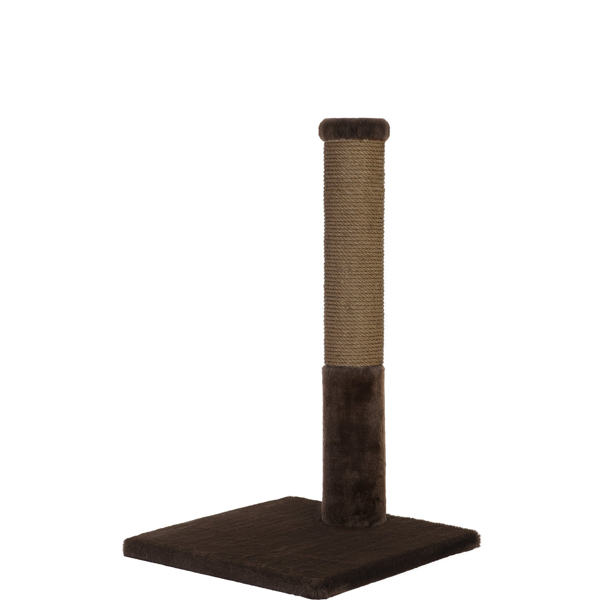 Noba Classic 28" Scratching Post - Brown Faux Fur-4