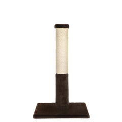 Noba Classic 28" Scratching Post - Brown Faux Fur-5