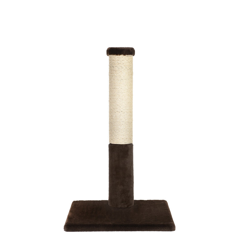 Noba Classic 28" Scratching Post - Brown Faux Fur-5