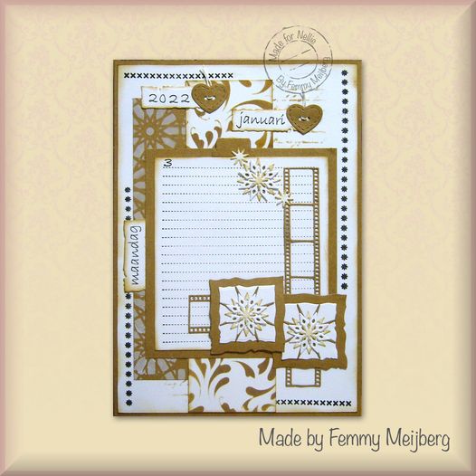 Nellie's Choice Nellie's Bullet Journal Die - Flowers-2-2