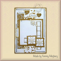 Nellie's Choice Nellie's Bullet Journal Die - Flowers-2-2