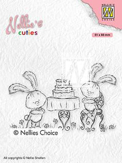 Nellie's Cuties Clear Stamp Javi Birthday Party-1