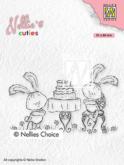 Nellie's Cuties Clear Stamp Javi Birthday Party-1