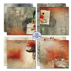 Lot de papiers 6x6 Never Forgotten de 3Quarter Designs-3