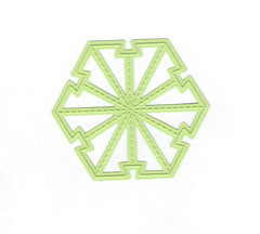 Nellie's Folding Die - Christmas Ball Star Small-2