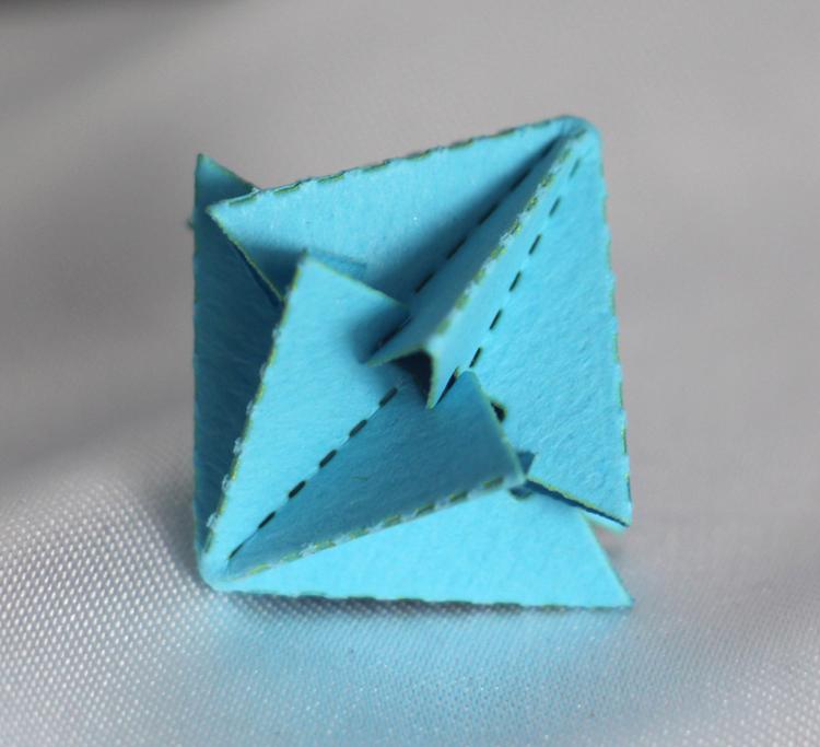 Nellie's Folding Die - Christmas Ball Star Mini-4