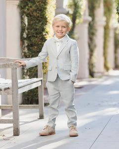 Sebastian Pants | Heather Mist | Noralee-1