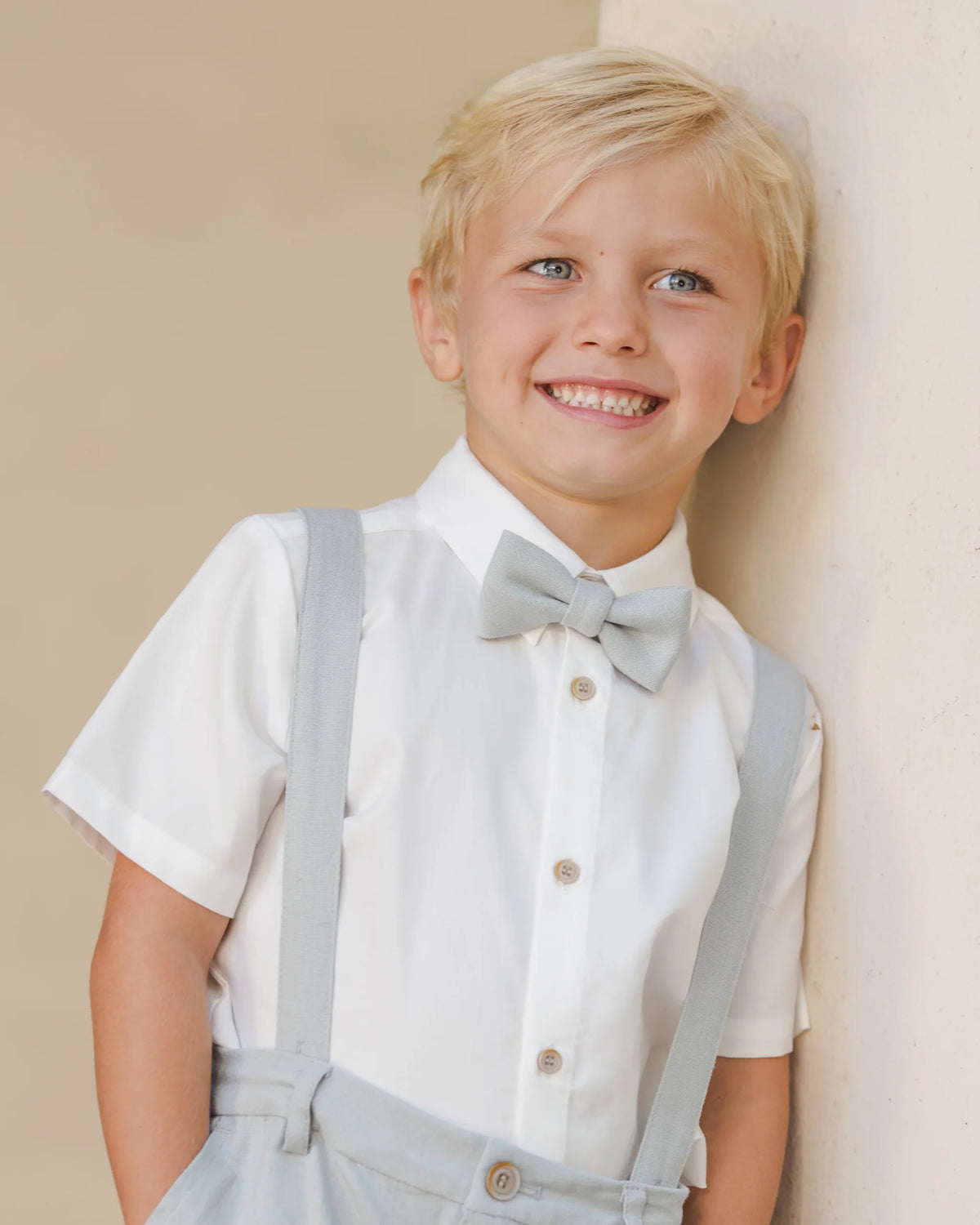 Bow Tie | Heathered Mist | Noralee-1