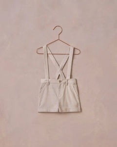 Suspender Short | Linen | Noralee-4