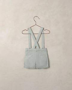 Suspender Shorts | Heather Mist | Noralee-3