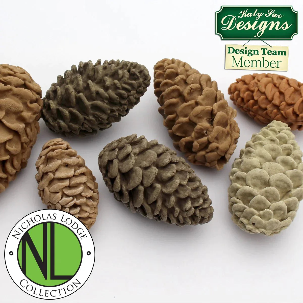 Flower Pro Pine Cones Silicone Mould-2