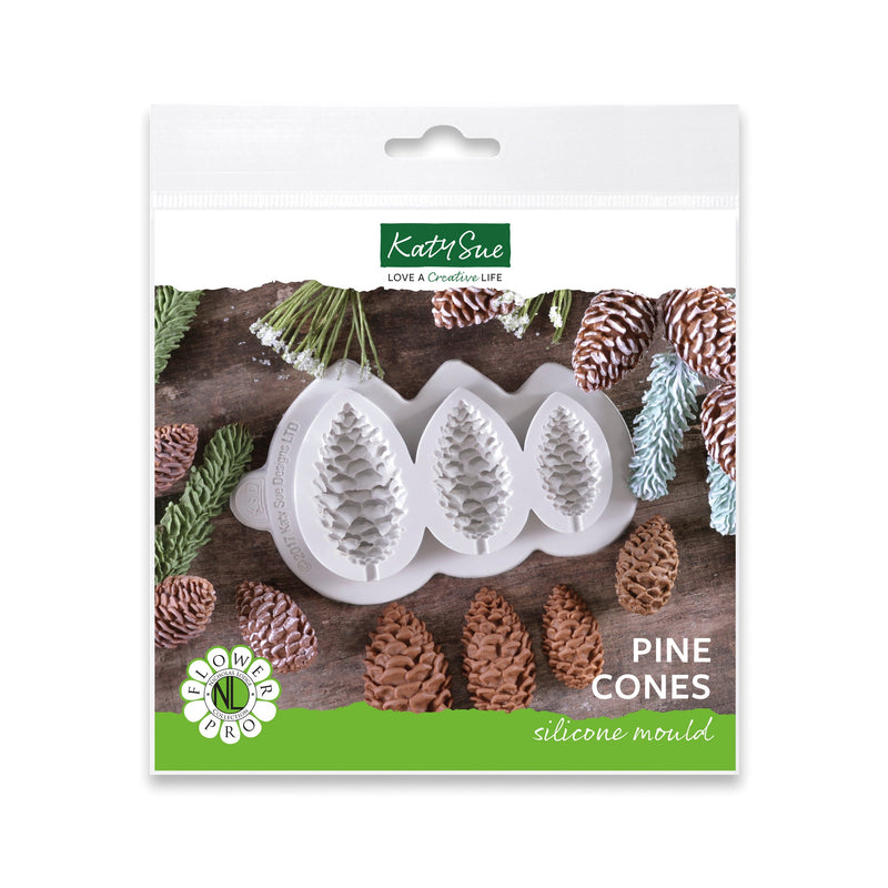 Flower Pro Pine Cones Silicone Mould-1