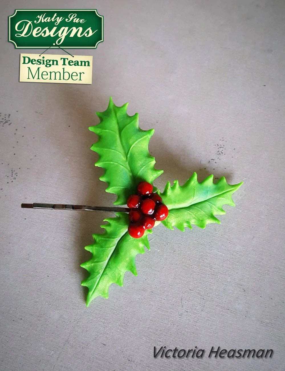 Flower Pro Holly & Mistletoe Silicone Mould-4