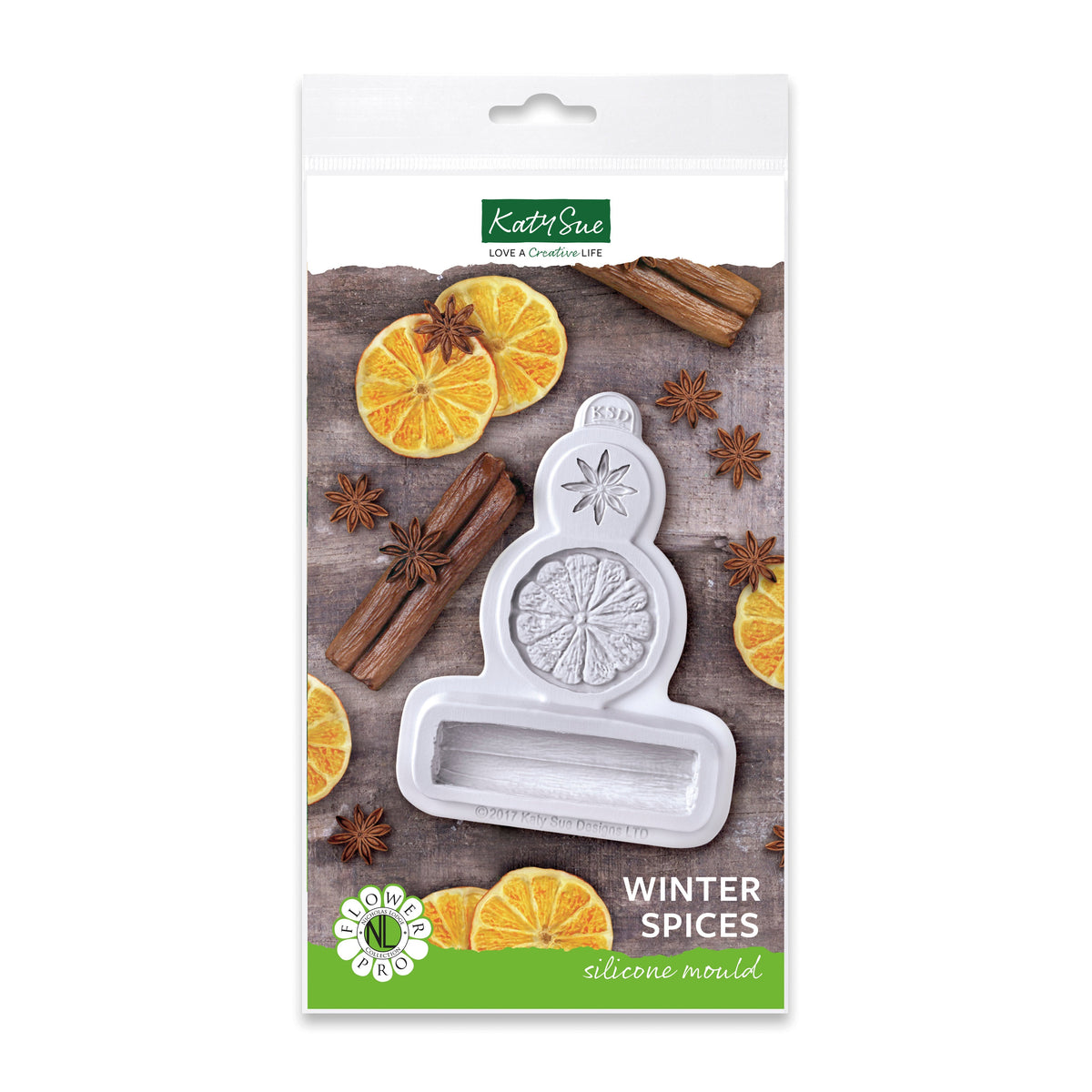 Molde de silicona Flower Pro Winter Spices