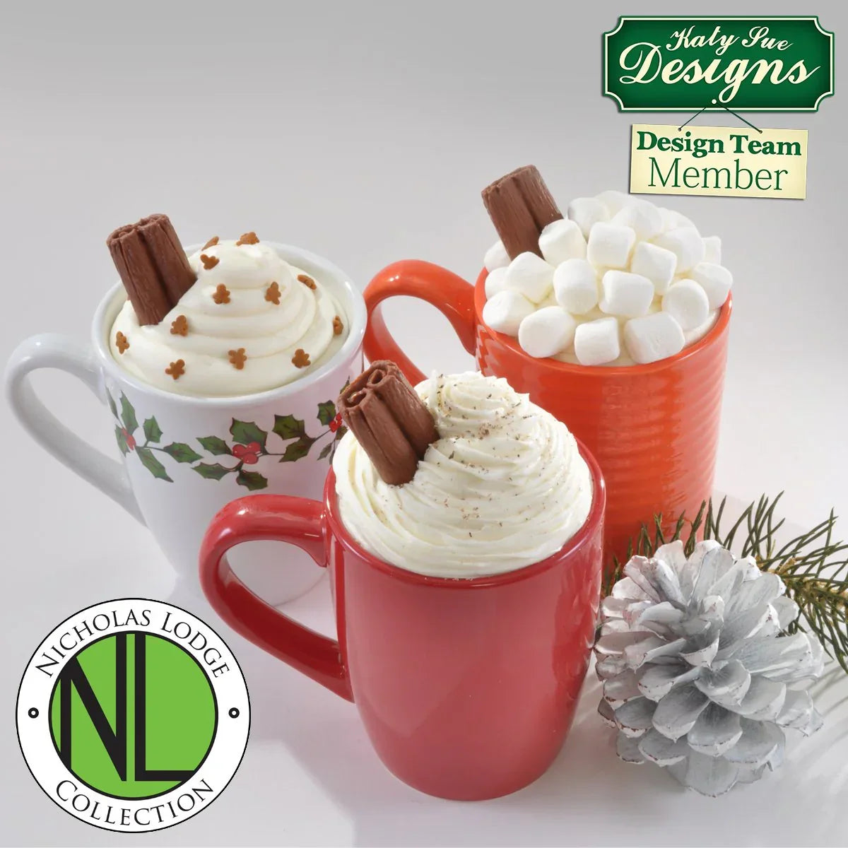Molde de silicona Flower Pro Winter Spices-4