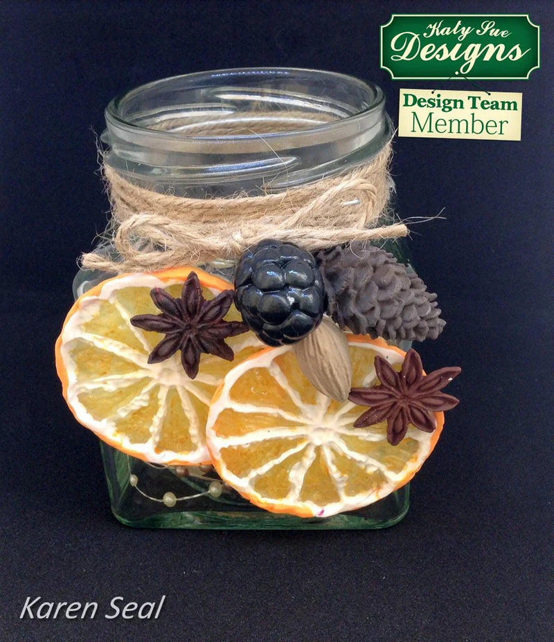 Molde de silicona Flower Pro Winter Spices-6