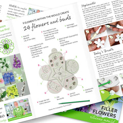 Moule en silicone Flower Pro Ultimate Filler Flowers-4