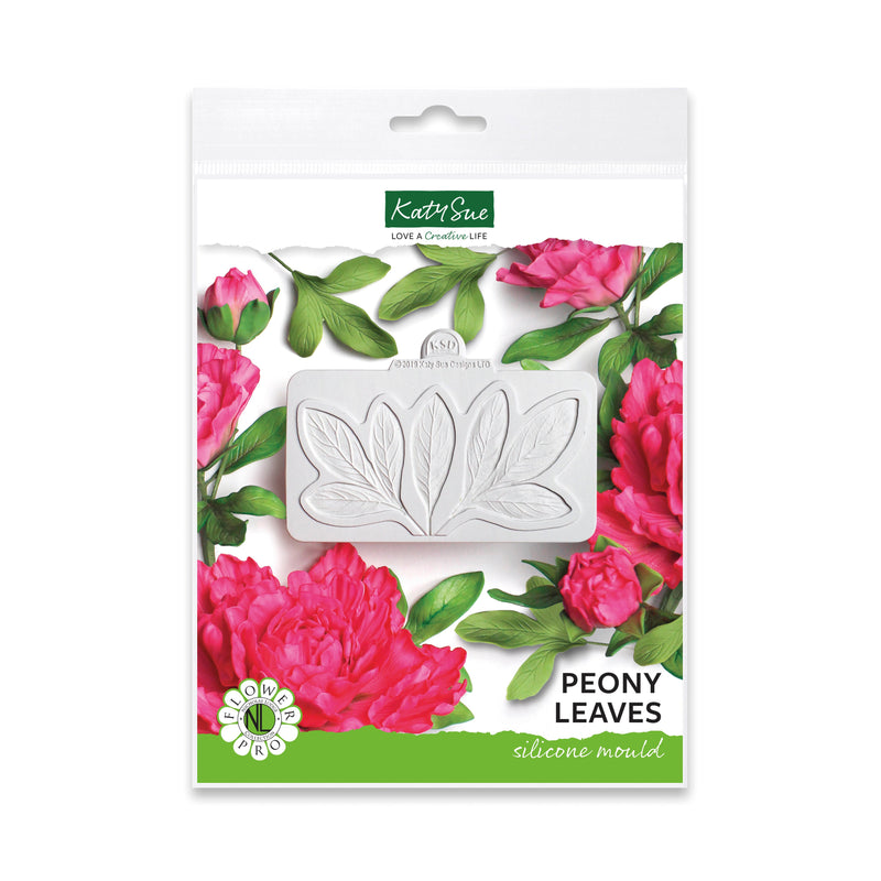 Flower Pro Peony Leaves Silicone Mould-1