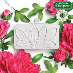Flower Pro Peony Leaves Silicone Mould-2