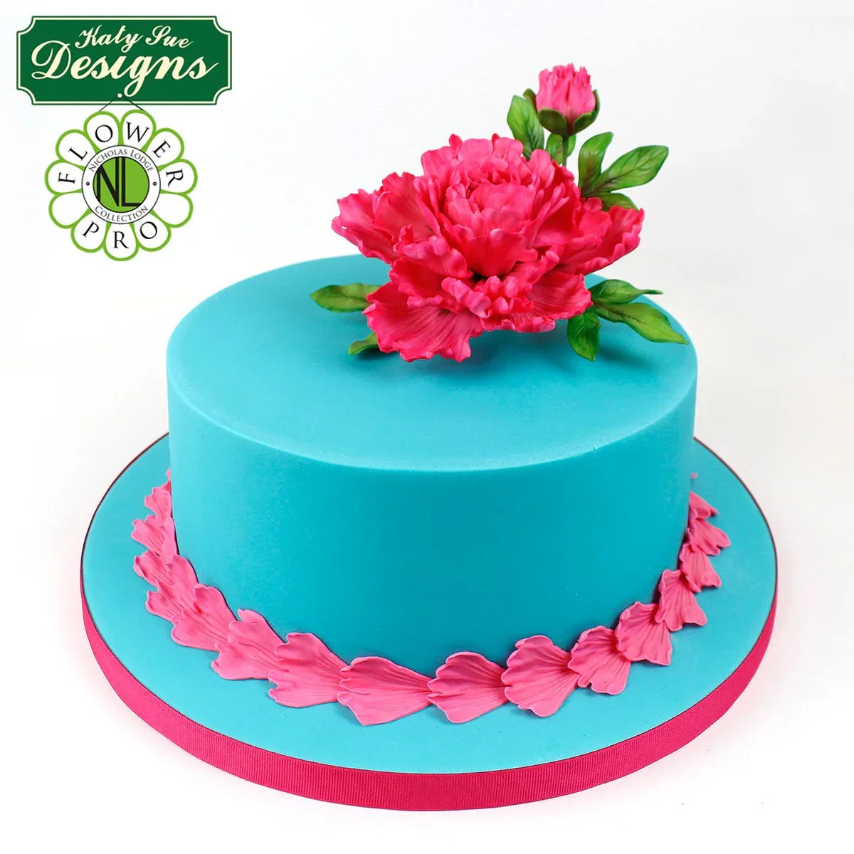 Flower Pro Peony Leaves Silicone Mould-3