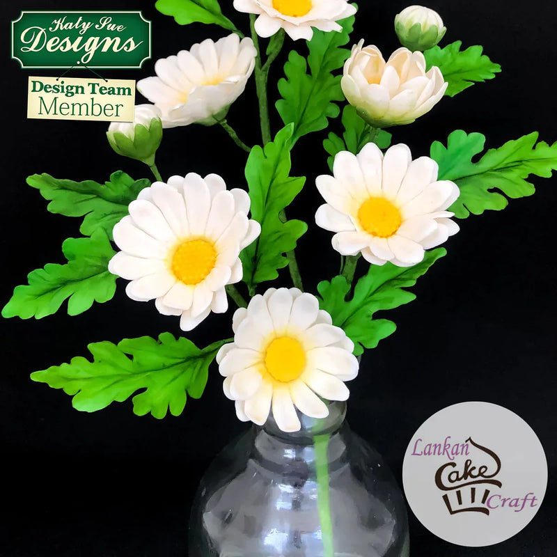 Moule en silicone et Veiner Flower Pro Feuilles de tournesol/marguerite-3