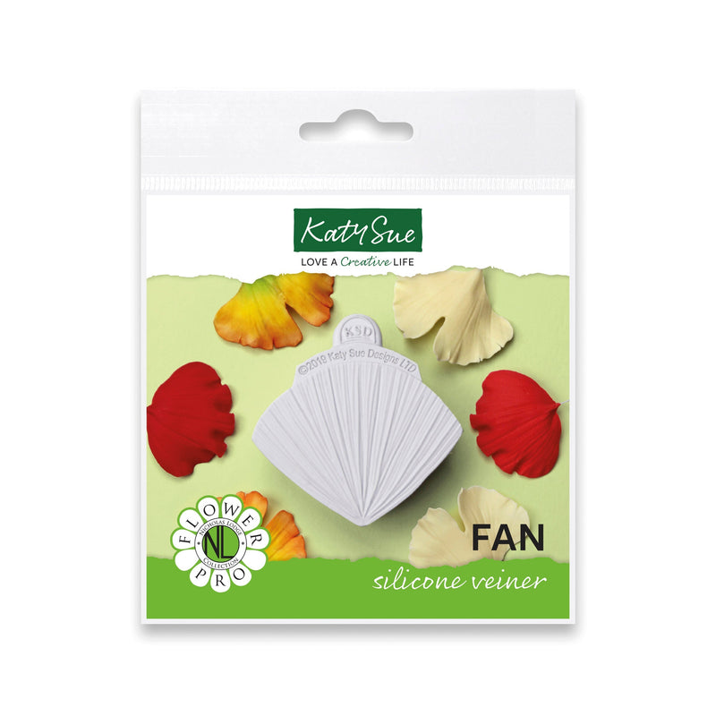 Flower Pro Fan Silicone Mould Veiner-1