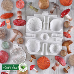 Flower Pro Toadstools and Mushrooms Mould and Veiner-3